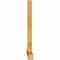 Ekena Millwork Portland Rough Sawn Timber Gable Bracket, Western Red Cedar, 108"W x 49"H x 4"D x 4"F, 11/12 Pitch GBW108X49X0404POR00RWR - alternate 3